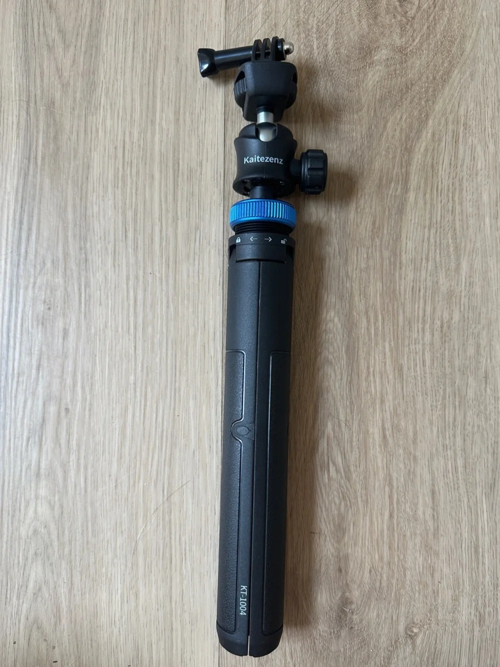 Black Mini Tripod with Blue Accent for GoPro Action Cams
